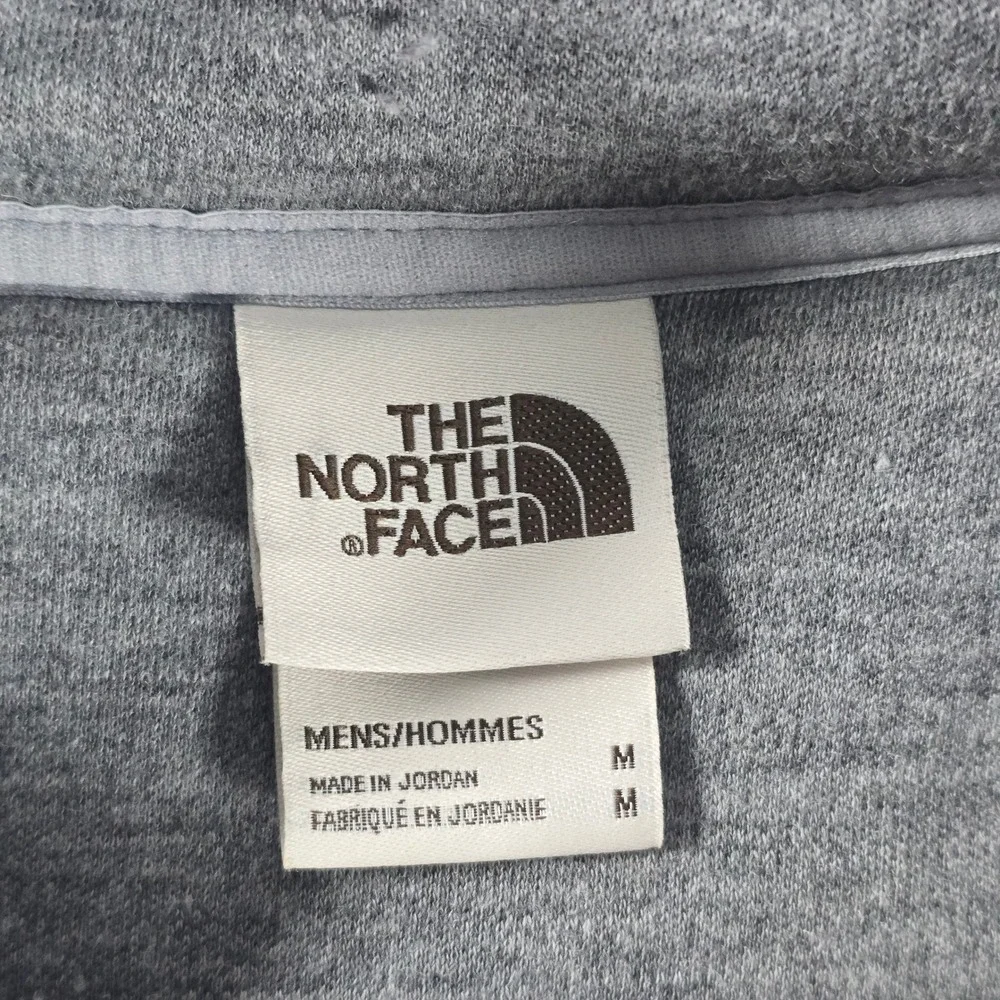 The North Face Mens Gordon Lyons Quarter Snap‎ Sherpa Fleece Pullover Grey M